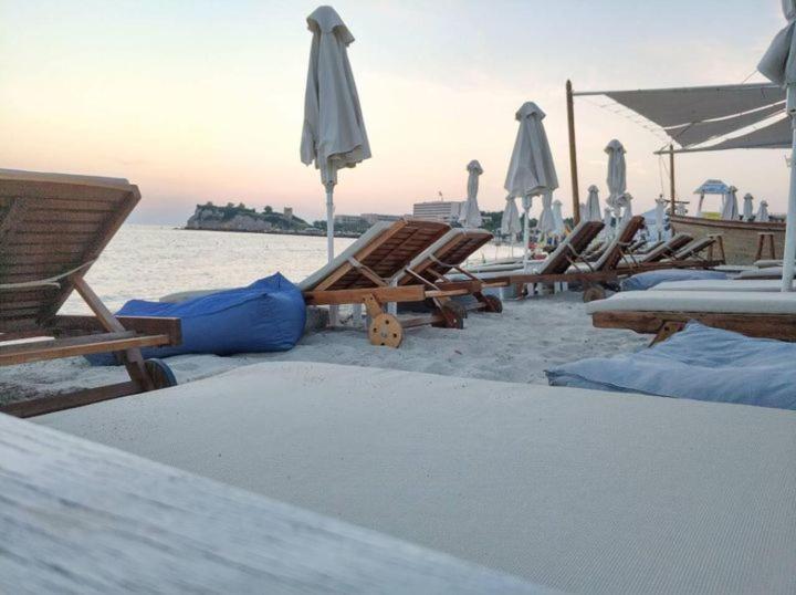 Sea Wind Luxury Apartments With Pool Kassandra Halkidikι เนอาโฟเกีย ภายนอก รูปภาพ